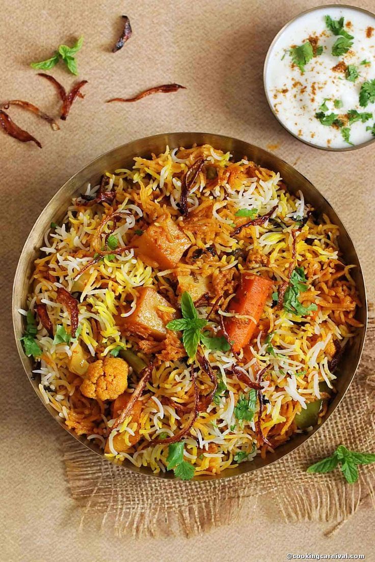 Vegetable Dum Biryani